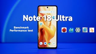 Ulefone Note 18 Ultra Performance Benchmark Test  AnTuTu GeekBench 3DMark [upl. by Kovar]