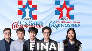 2024 US Chess Championships Round 11 [upl. by Nirrac]