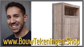 POPPENHUIS MAKEN GRATIS BOUWTEKENING [upl. by Bithia]