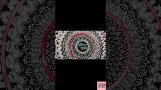 Big mandala art how to draw mandala art for beginnershappynewyear2024 mandalaartforbeginners [upl. by Norek]