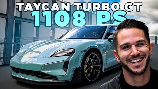 1108PS Porsche Taycan Turbo GT  Der schnellste Serien Porsche aller Zeiten 🤯 [upl. by Assisi]