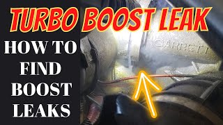 Turbo Boost Leak Testing [upl. by Nagard]