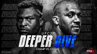 UFC 270 Ngannou Vs Gane  A DEEPER DIVE [upl. by Ahsiaa661]