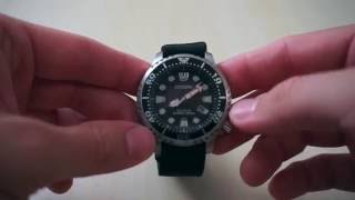 Citizen Promaster BN015010E Diver Watch Review EcoDrive Solar Review [upl. by Anelac]