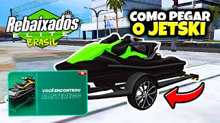 COMO PEGAR O EASTER EGG do JET SKI no REBAIXADOS ELITE BRASIL TUTORIAL [upl. by Ayikahs]