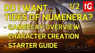 Torment Tides of Numenera Gameplay Overview Character Creation Starter Guide 12 A Game For You [upl. by Weinrich]