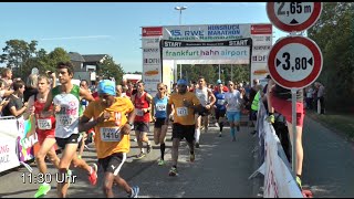 15 RWE HunsrückMarathon Starts in Kastellaun Halbmarathon [upl. by Aitak]