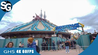 Star Wars Hyperspace Mountain Full Ride  Disneyland Paris 2023 [upl. by Enael]