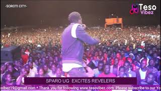 Sparo UG Full Performance In Soroti City at the Back To Work Concert  Killing It amp Heads Up [upl. by Attenauq]