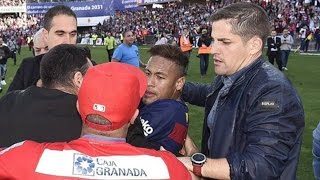 Messi y Neymar fueron agredidos durante la invasión [upl. by Siobhan]