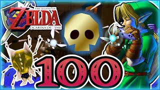 ALL 100 GOLDEN SKULLTULAS IN THIS VIDEO 📀 By Location  The Legend of Zelda Ocarina of Time HD [upl. by Mines]