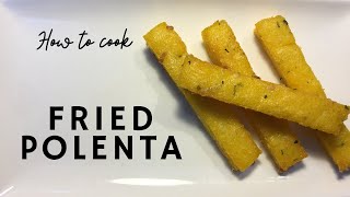 Super tasty fried polenta [upl. by Eelatsyrc323]