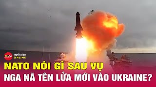 Tin tức 24h mới Tin trưa 2211 NATO nói gì sau khi Nga phóng tên lửa Oreshnik vào Ukraine Tin24h [upl. by Gough]