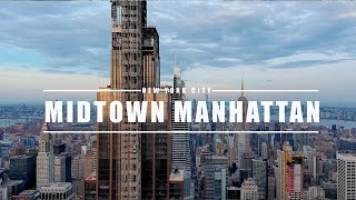 Drone Midtown Manhattan [upl. by Skyla]