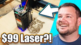 The Cheapest Laser Engraver On Amazon [upl. by Torrance]