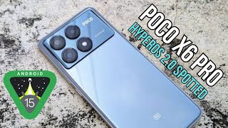 POCO X6 Pro HyperOS 20 update is now available with Android 15 ✨ [upl. by Yenot471]