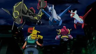 Hoopa Bringing Rayquaza Latios And Latias Through The Ring Hindi [upl. by Raffo]