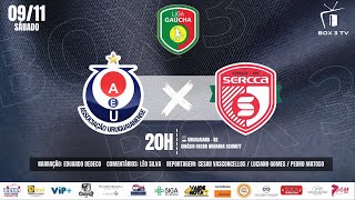 AO VIVO COM IMAGENS  AEU X SERCCA  QUARTAS DE FINAL  JOGO DA IDA  LIGA GAÚCHA DE FUTSAL 2024 [upl. by Anirpas]