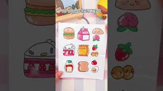 P2  Cách làm stickers cute  DIY Stickers  DIY paper Sticker shorts [upl. by Innoj929]