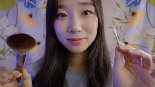 ASMR Tracing amp Touching Your Face [upl. by Luhem491]