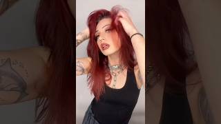 overtone helps keep my hair red between appointments hairtutorial [upl. by Haikan17]