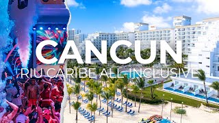 RIU Caribe BEST Allinclusive Resort in Cancun [upl. by Anahsal90]