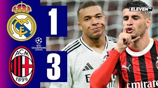 Real Madrid vs AC Milan 1 3 All Goals amp Highlights 2024 Tejal DJ Kheda 720p h264 youtube [upl. by Llebpmac]