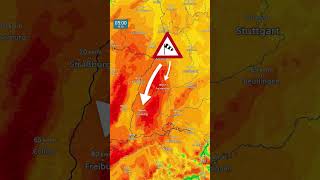 ExHurrikan KIRK zieht mit seinem Sturmfeld über den Süden und Osten Deutschlands  ⚠️ sturm [upl. by Ahsinak476]