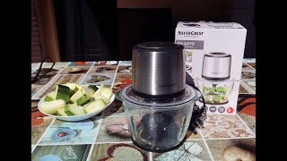 Mini chopper from Lidl SilverCrest SMZE 500 C2 review testing feedback [upl. by Travis]