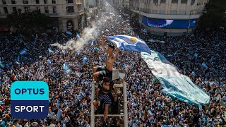 The most INCREDIBLE reactions around the world of Argentina winning World Cup in Qatar [upl. by Jelle]