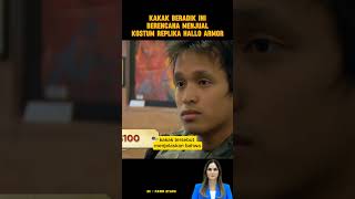 Kakak beradik ini berencana menjual kostum replika hallo armor tokobarangantik [upl. by Fast]