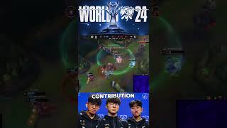 Faker’s INSANE Play at Worlds 2024 T1 vs G2 Unbelievable Moment🤯 🔥leagueoflegends shorts [upl. by Leta315]