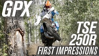 2019 GPX TSE 250R  First Impressions [upl. by Bowles]