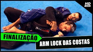 JiuJitsu  Arm Lock das Costas  Rafael Domingos  BJJCLUB [upl. by Ayatnwahs]