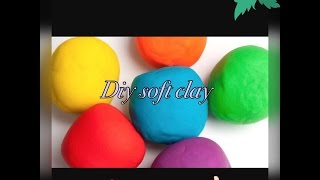 DIY Soft Clay with soap  shampoo  toothpaste and flour   New Recipe [upl. by Yseulte257]