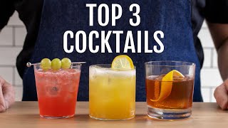 3 Greatest Cocktail Recipes of all time [upl. by Dymphia]