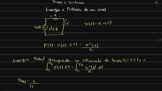 Sinais e Sistemas  Energia e potência de um sinal [upl. by Ormiston]