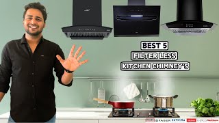 Top 5 Best Filterless Chimney in India⚡️5 Best Filterless Kitchen Chimney Models⚡Filter amp Filterless [upl. by Duggan]