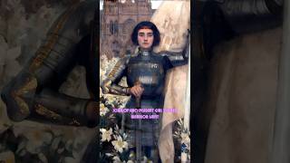 Joan of Arc  Peasant Girl turned Warrior Saint art history historicalart painting [upl. by Alrak]