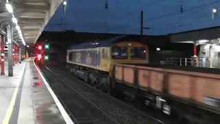 66736 6G64 Carlisle Yard  Kineton MOD 11th August 2021 [upl. by Sucramej]