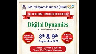 Digital Dynamics  Two day National Conference on Technology on 8th amp 9th September2023 [upl. by Calv]