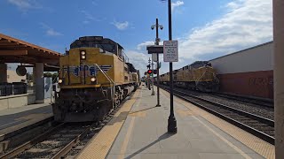 Trains at Glendale Station [upl. by Hilliary]