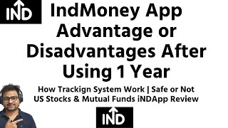 Indmoney App Advantages and Disadvantages  IndMoney App Safe or Not  IndMoney Real Review [upl. by Ashlie]