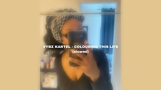 VYBZ KARTEL  COLOURING THIS LIFE slowed [upl. by Noe992]