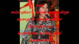 kada maya dogo karaoke amie joba [upl. by Ecarret]