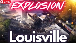 EXPLOSION Louisville Kentucky PEOPLE TRAPPED Missing LIVE [upl. by Alwyn111]