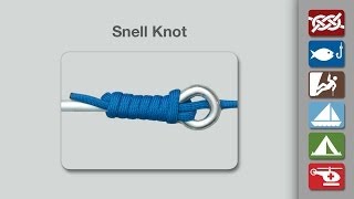 How to Tie a Snell Knot  Fishing Knots [upl. by Tooley]