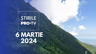 Știrile PRO TV  6 Martie 2024 [upl. by Elletsirk]