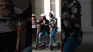 England Cricketers Ride Electric Scooters Promoting Eco Friendly Travel  4SiDESTVEnglish [upl. by Nimaj]