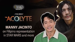 Manny Jacinto on Filipino Representation in ‘Star Wars’ Spinoff ‘The Acolyte’ [upl. by Nohsyt]